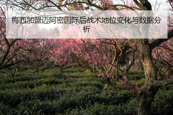 梅西加盟迈阿密国际后战术地位变化与数据分析